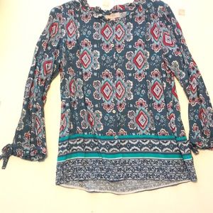 LOFT outlet womens button down top size s